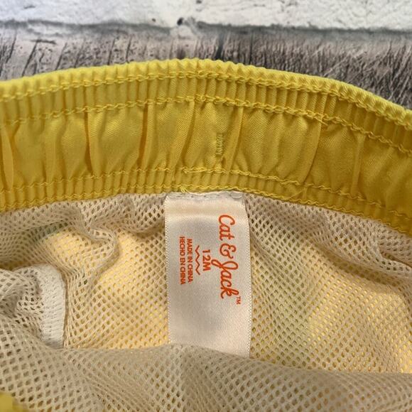 CAT & JACK Toddler Animal Swim Trunks / Size: 12 Months - Picture 2 of 4